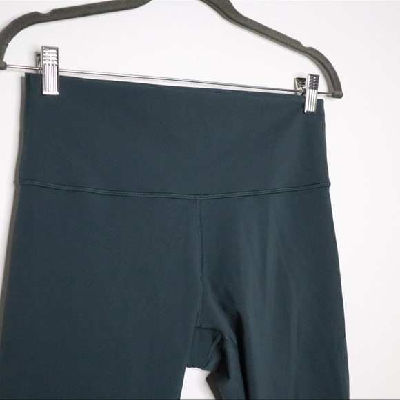 Lululemon Wunder Under Crop Hi-Rise Full-On Luxtreme Yoga Jaded Women's 10 - Picture 16 of 16